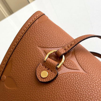 NEVERFULL MM 32 BROWN MONOGRAM EMPREINTE LEATHER