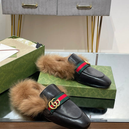 2015 RE-EDITION MEN'S PRINCETOWN IN BLACK CALFSKIN AND LAMB WOOL LINING