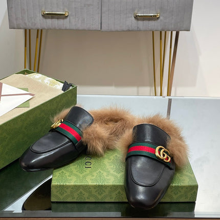 2015 RE-EDITION MEN'S PRINCETOWN IN BLACK CALFSKIN AND LAMB WOOL LINING