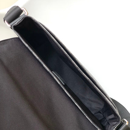 LV 25S SMALL DISTRICT CROSSBODY BAG 25 IN BLACK DAMIER GRAPHITE CANVAS AND CALFSKIN