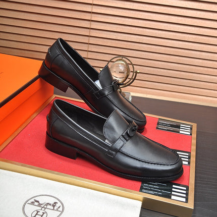 HM DESTIN LOAFER BLACK CALFSKIN