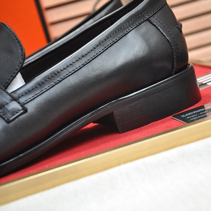 HM DESTIN LOAFER BLACK CALFSKIN