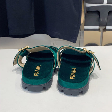 PRA SLIDES SANDALS OCEAN VELVET
