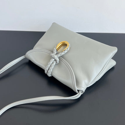 SMALL LIBERTA 27 IN SUBMARINE SMOOTH CALFSKIN GOLD HARDWARE