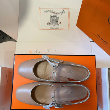 KLEO SLINGBACK IN CREPE PINK CALFSKIN