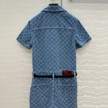 GUCCI DENIM JUMPSUIT STYLE 93