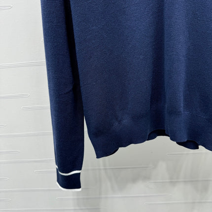 GUCCI V-NECK LONG-SLEEVE KNIT SWEATER 274823