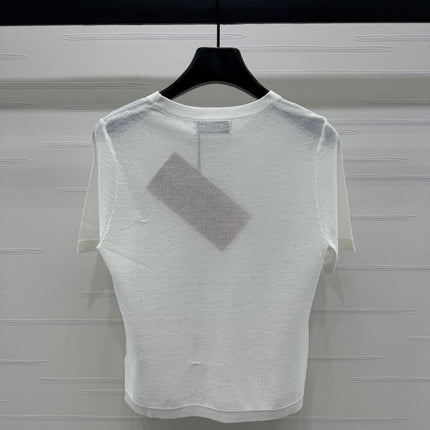 MIUMIU SHORT-SLEEVE T-SHIRT 269472