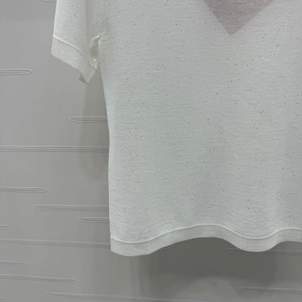 MIUMIU SHORT-SLEEVE T-SHIRT 269472