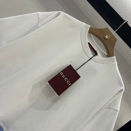 GUCCI SHORT-SLEEVE T-SHIRT WITH TRIM DETAIL 274640
