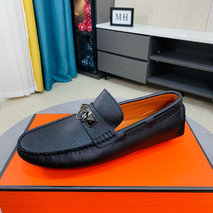 HM IRVING LOAFER BLACK CALFSKIN