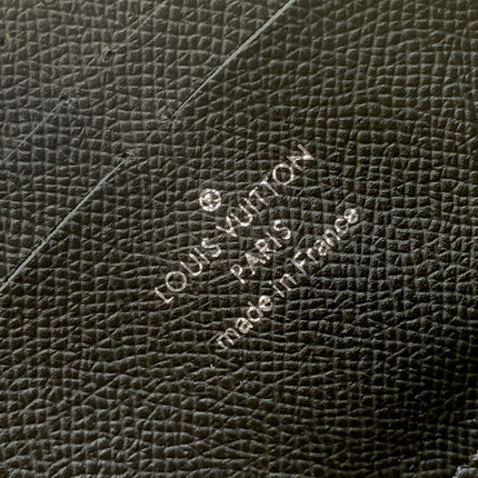 LV 25S SOFT TRUNK BAG 22 IN MONOGRAM ECLIPSE CANVAS AND CALFSKIN