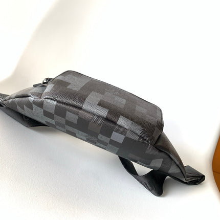 LV 25S ORIGINAL DYNAMIC BUMBAG 30 IN CANVAS DAMOFLAGE BLACK