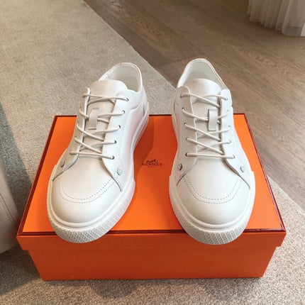 IRWIN SNEAKER WHITE CALFSKIN