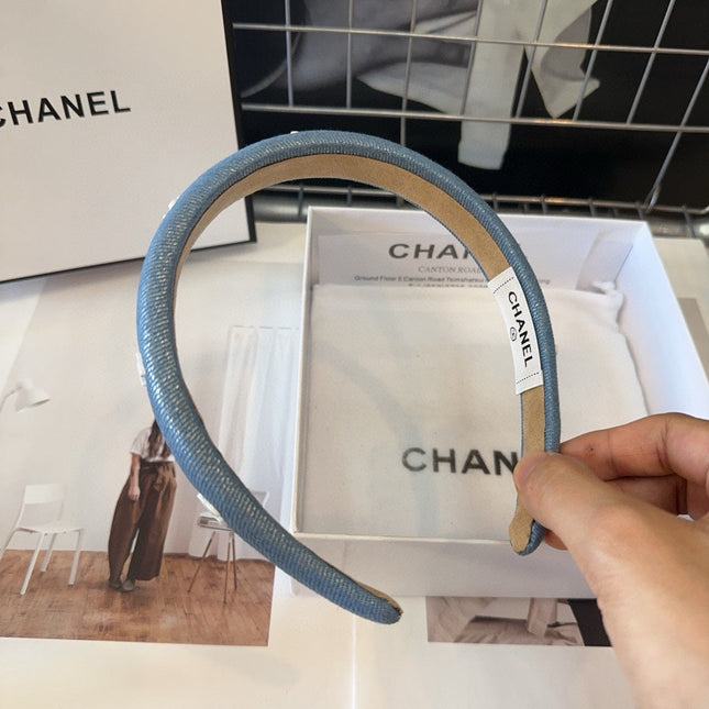 CLASSIC BLUE DENIM HAIRBAND 423665