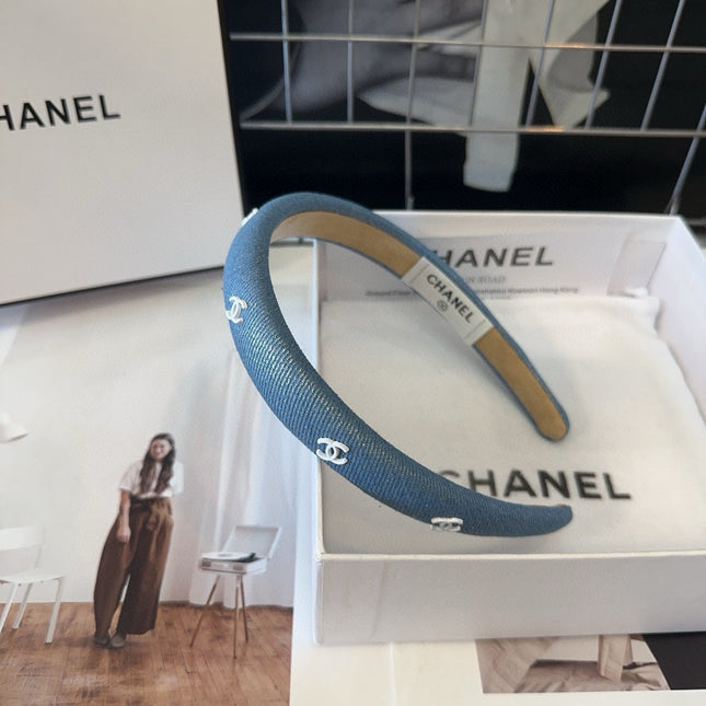 CLASSIC BLUE DENIM HAIRBAND 423665