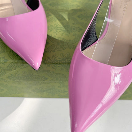 GG SIGNORIA 45 SLINGBACK PUMP TAFFY LAMBSKIN