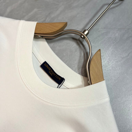 LV T-SHIRT IN WHITE PURE COTTON 238923