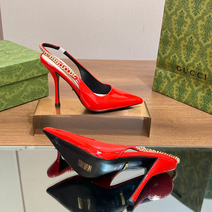 GG SIGNORIA SLINGBACK PUMP CANDY LAMBSKIN