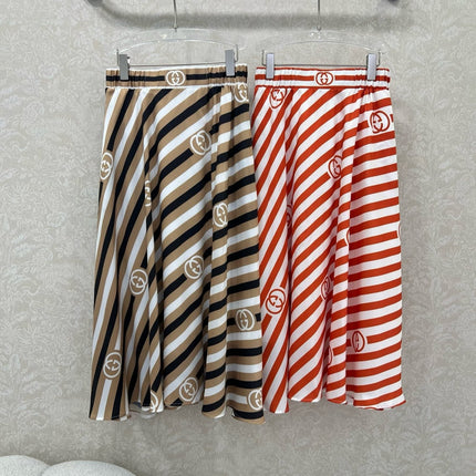 GUCCI STRIPED SKIRT 275051