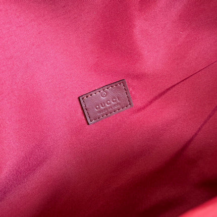 MEDIUM BACKPACK 40 IN ROSSO ANCORA RED GG CANVAS