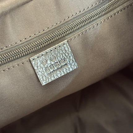 NYLON LINE TOTE BAG 34.5 IN BLACK GG CANVAS