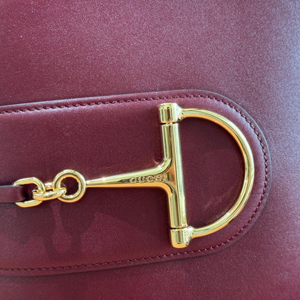 73 SMALL BUCKET BAG 20 IN ROSSO ANCORA RED SMOOTH CALFSKIN