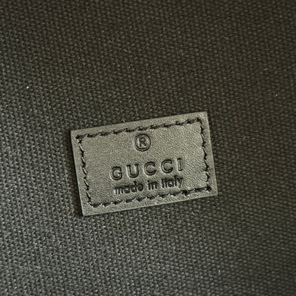 MEDIUM BACKPACK 42 IN BLACK GG CANVAS