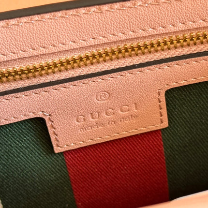 EMBLEM WALLET GG MONOGRAM 20 IN LIGHT PINK SMOOTH CALFSKIN