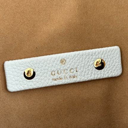 SOFTBIT MAXI SHOULDER BAG 46 IN WHITE GRAINY LAMBSKIN