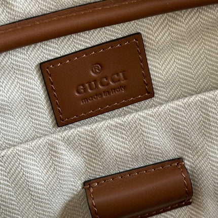 MEDIUM BRIEFCASE 40 IN BROWN CALFSKIN