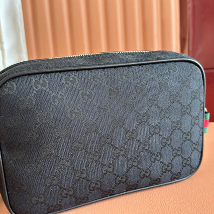 SMALL CROSSBODY BAG 23.5 IN BLACK GG CANVAS