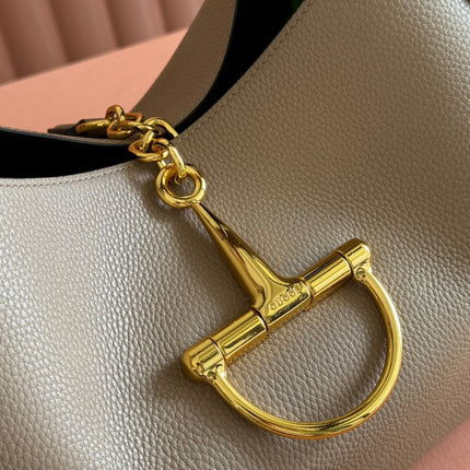 SOFTBIT MAXI SHOULDER BAG 46 IN TAUPE GRAINY LAMBSKIN