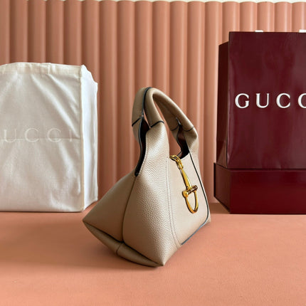 MEDIUM SOFTBIT MAXI SHOULDER BAG 27.5 IN TAUPE GRAINY LAMBSKIN