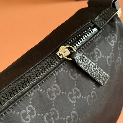 BIKE BAG HIPACK 27 IN BLACK GG FABRIC