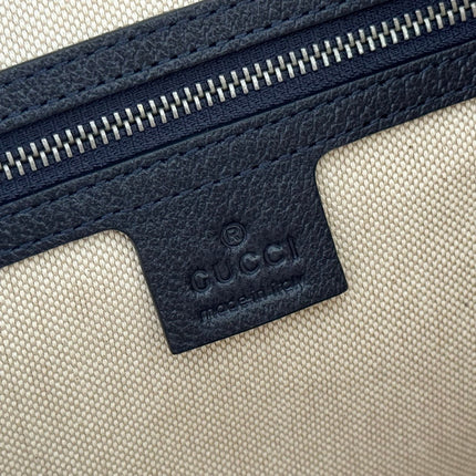 GG 25S EPILOGUE BAG 30 IN BEIGE AND BLACK CALFSKIN