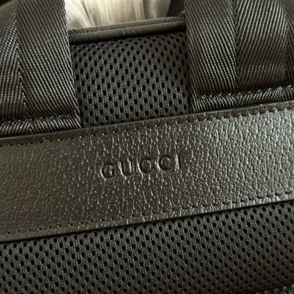 GUCCI 25S OPHIDIA MEDIUM BACKPACK 41 BLACK IN CALFSKIN
