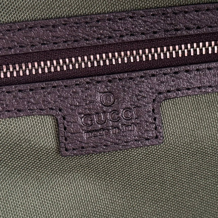 GUCCI 25S OPHIDIA MEDIUM BACKPACK 41 BLACK IN CALFSKIN