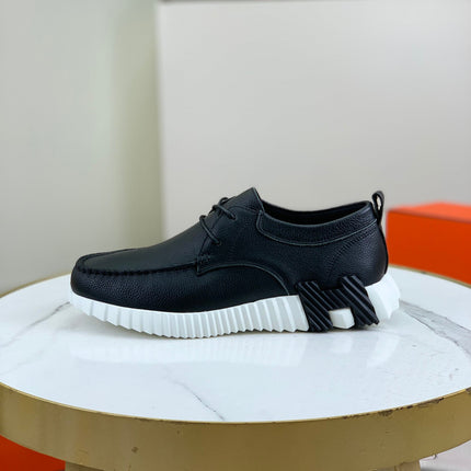 HM INCREASE SNEAKER BLACK CALFSKIN