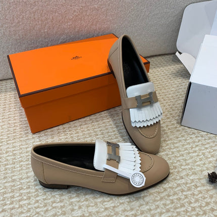 ROYAL LOAFER NUDE BROWN CALFSKIN