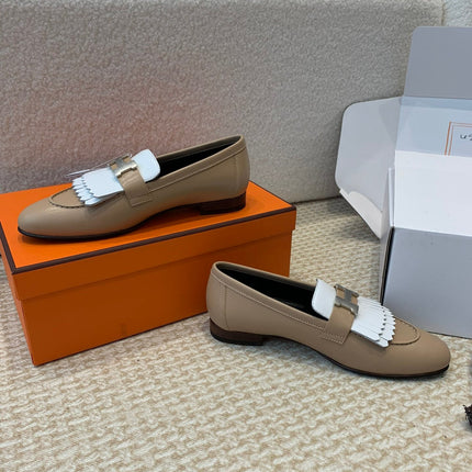 ROYAL LOAFER NUDE BROWN CALFSKIN