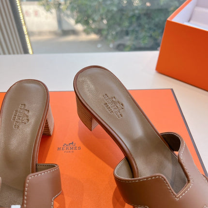 0ASIS SANDAL IN CHOCOLATE BROWN CALFSKIN