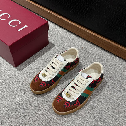 GG & ADIDAS SNEAKER BROWN FABRIC