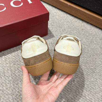 GG & ADIDAS SNEAKER LIGHT BROWN FABRIC