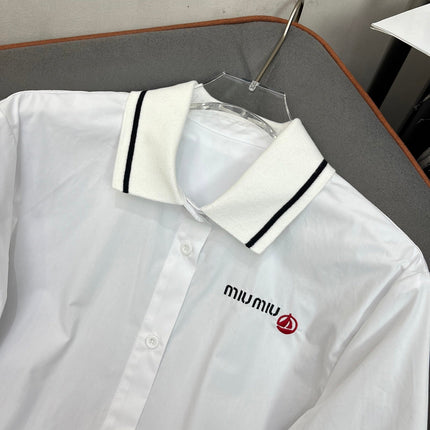 MIUMIU LONG-SLEEVE SHIRT 214505