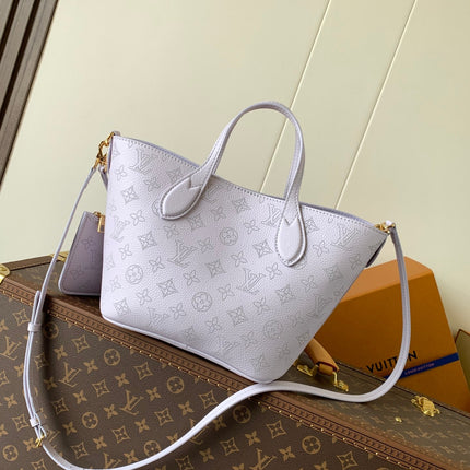 LV 25S BLOSSOM BAG 20 IN MISTY PURPLE CALFSKIN GOLD HARDWARE
