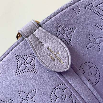 LV 25S BLOSSOM BAG 20 IN MISTY PURPLE CALFSKIN GOLD HARDWARE