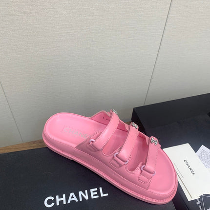 DAD SANDAL IN LIGHT PINK LAMBSKIN MULE