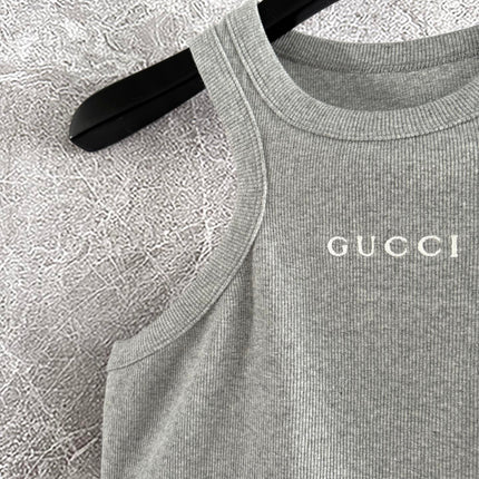 GUCCI CROPPED SLEEVELESS TOP STYLE 129