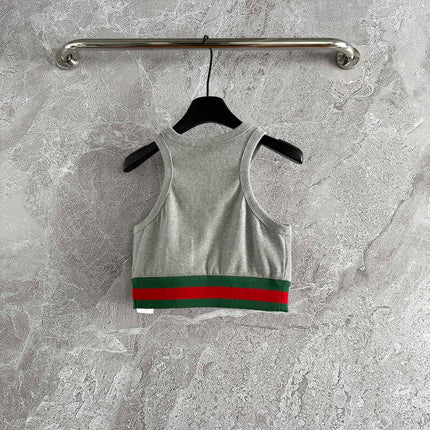 GUCCI CROPPED SLEEVELESS TOP STYLE 129